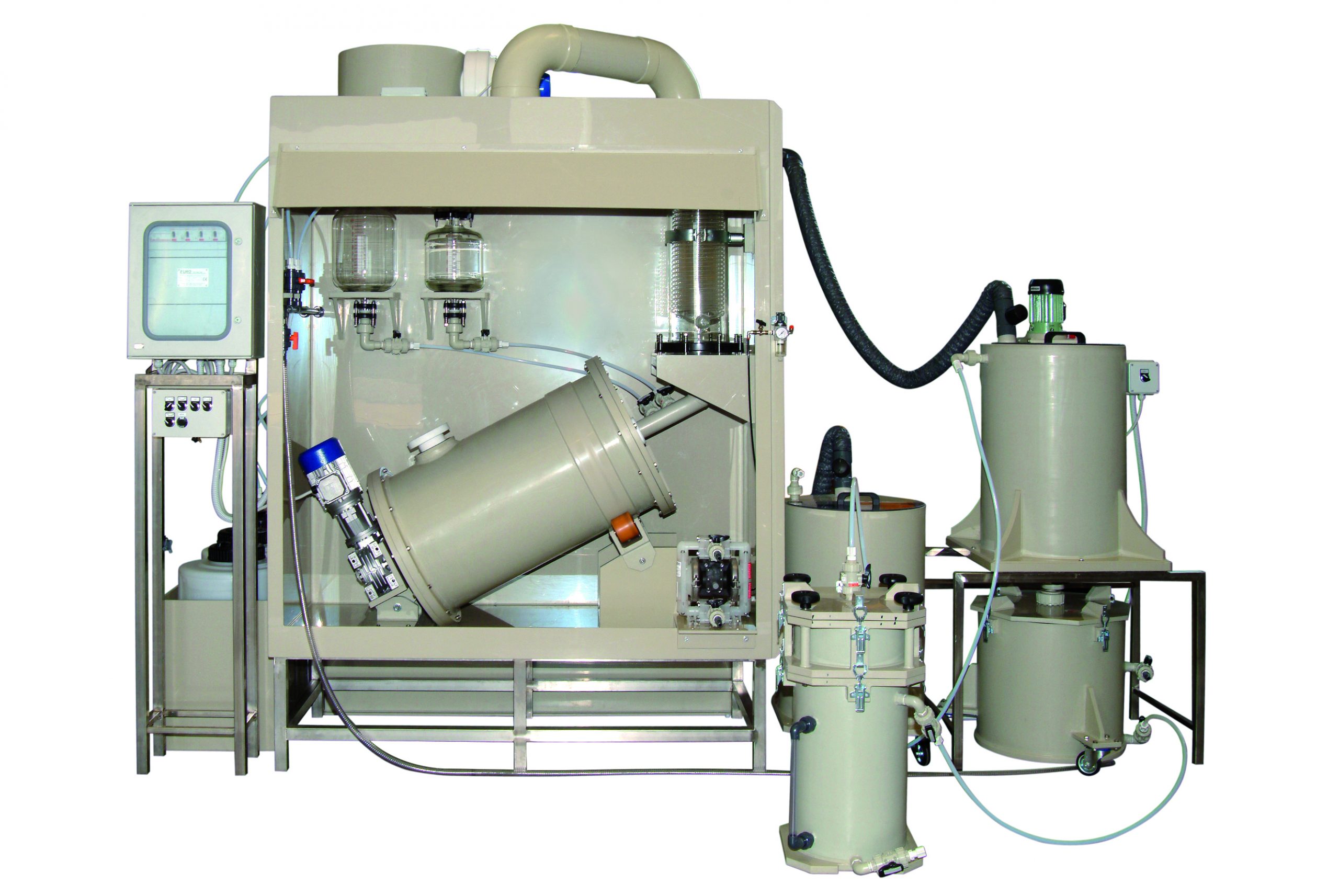 Gold refining machines